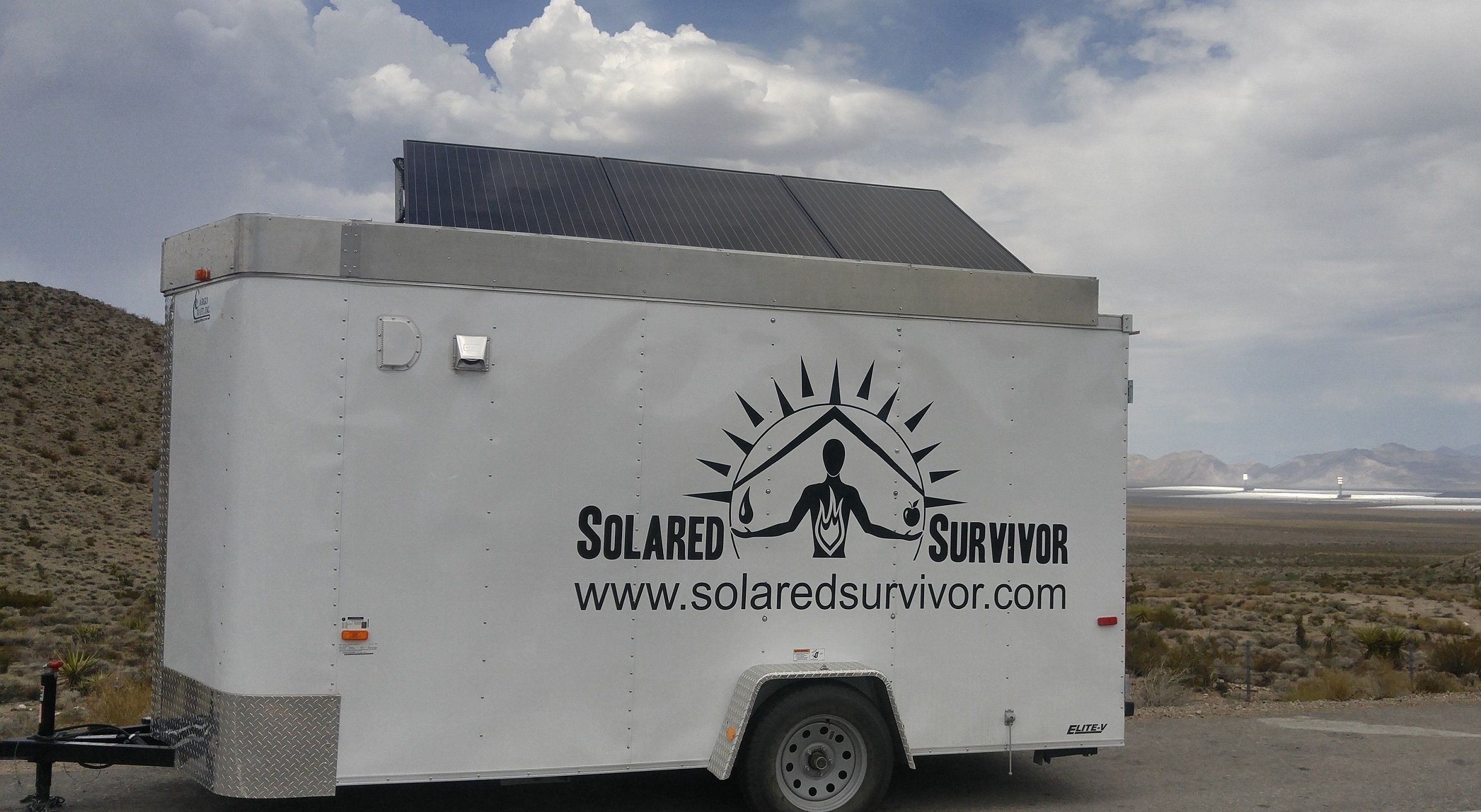 Solar Trailer at Primm, NV