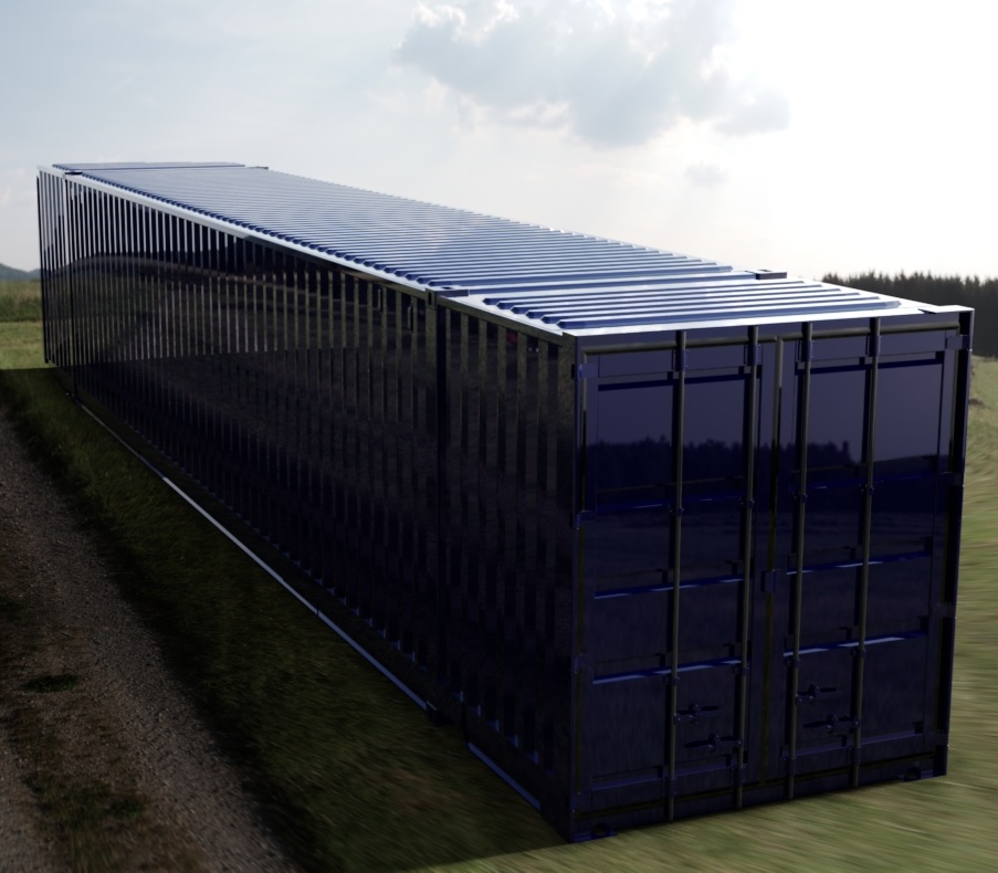 53ft ISO Shipping Container 3D CAD Model