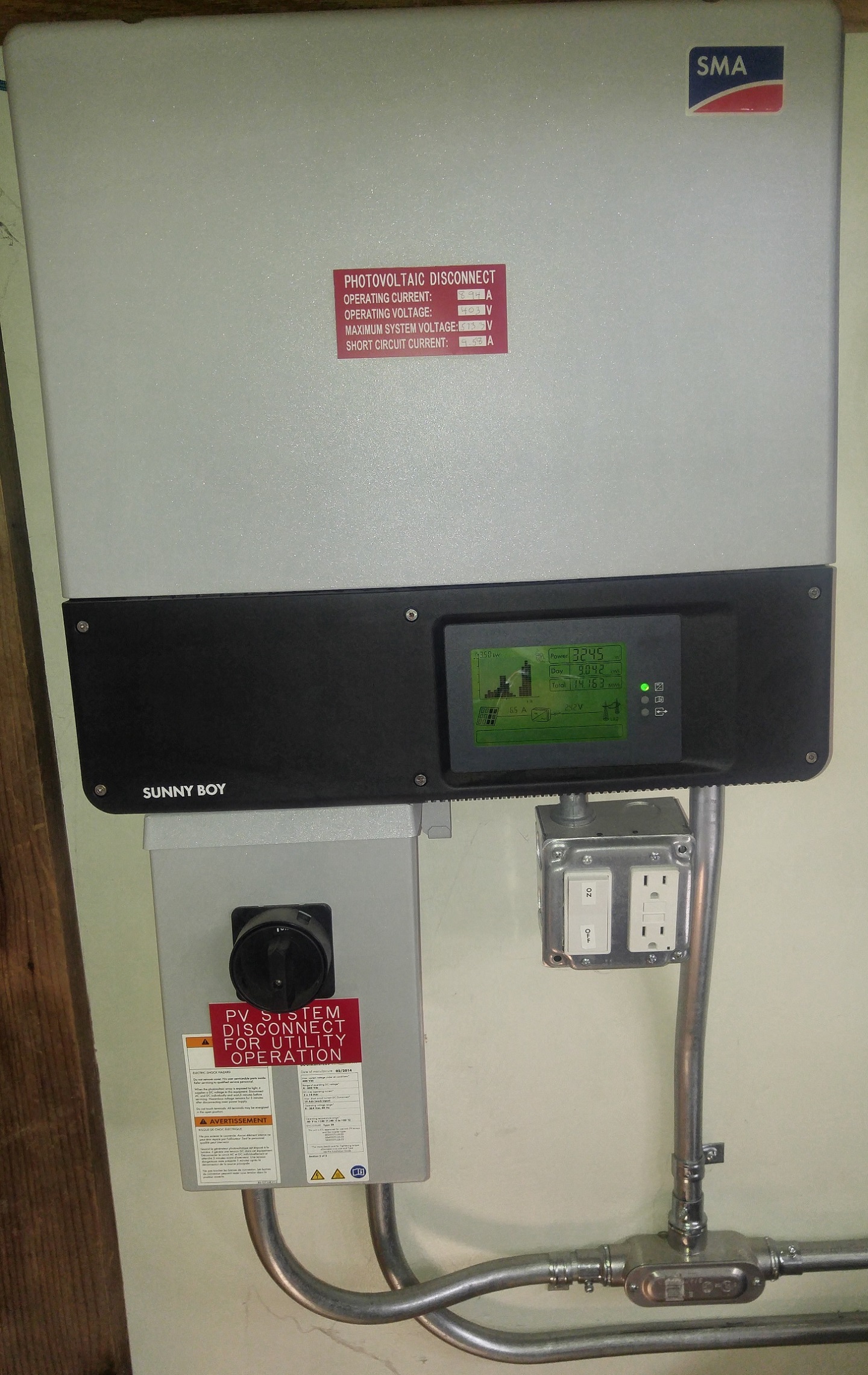 Residential Solar Power Central Inverter