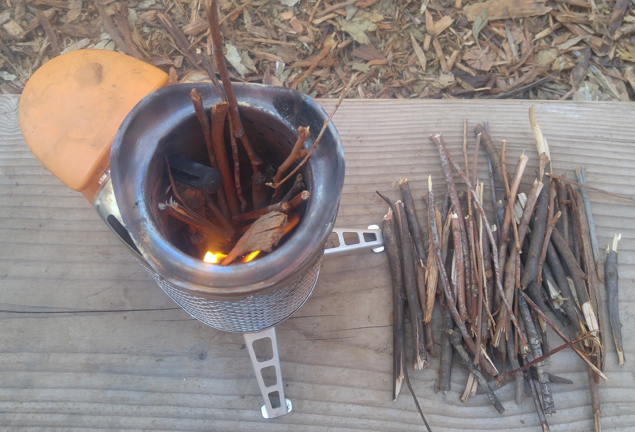 Survival Stove Lighting