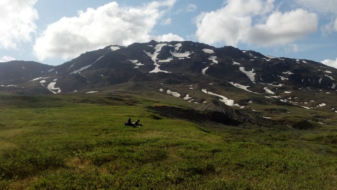 Backpacking Denali Outlook Shelf