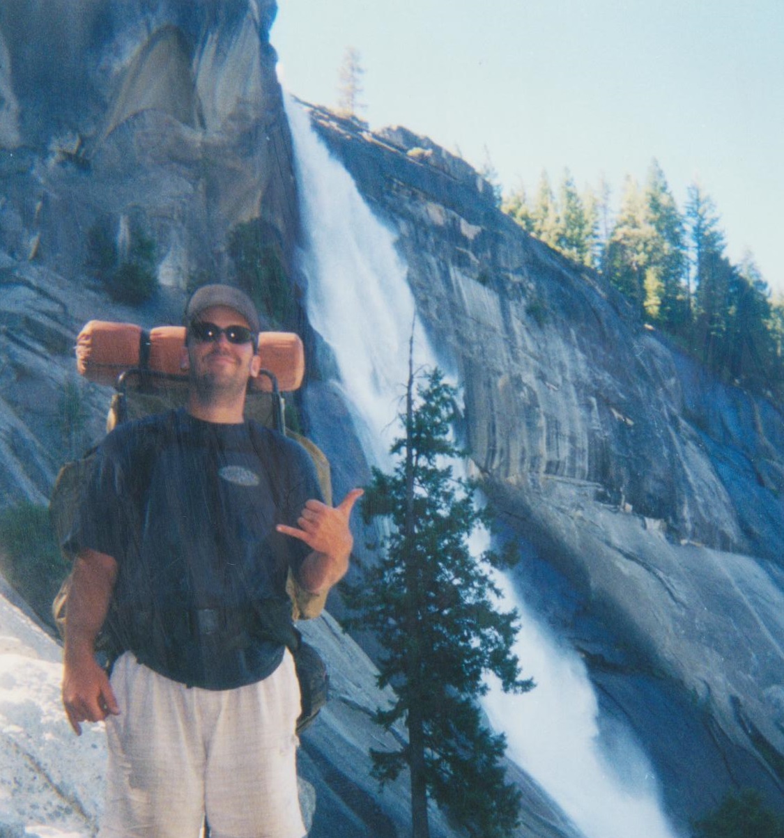 Backpacking Yosemite Nevada Fall