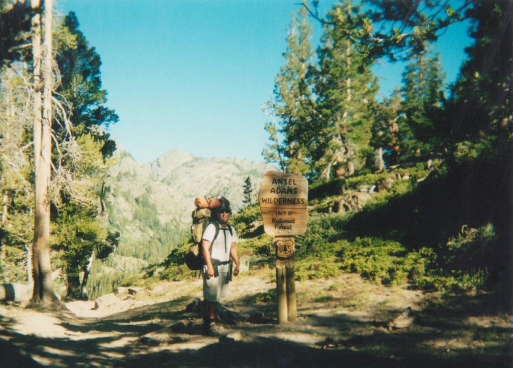 Backpacking Yosemite Ansel Adams Trailhead