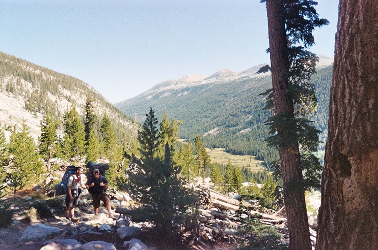 Backpacking Yosemite Lyell Canyon